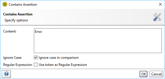 Contains Assertion example for SOAP Testing