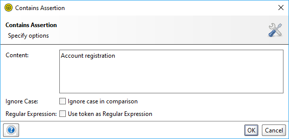 Configuring assertion Configuring assertion